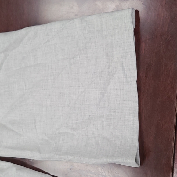 NWT REBECCA TAYLOR Clean Suit Work Wide Leg Pant Grey 12 - Picture 3 of 3